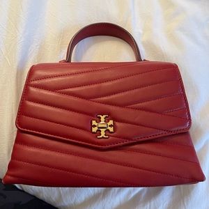Tory Burch Kira chevron top-handle satchel